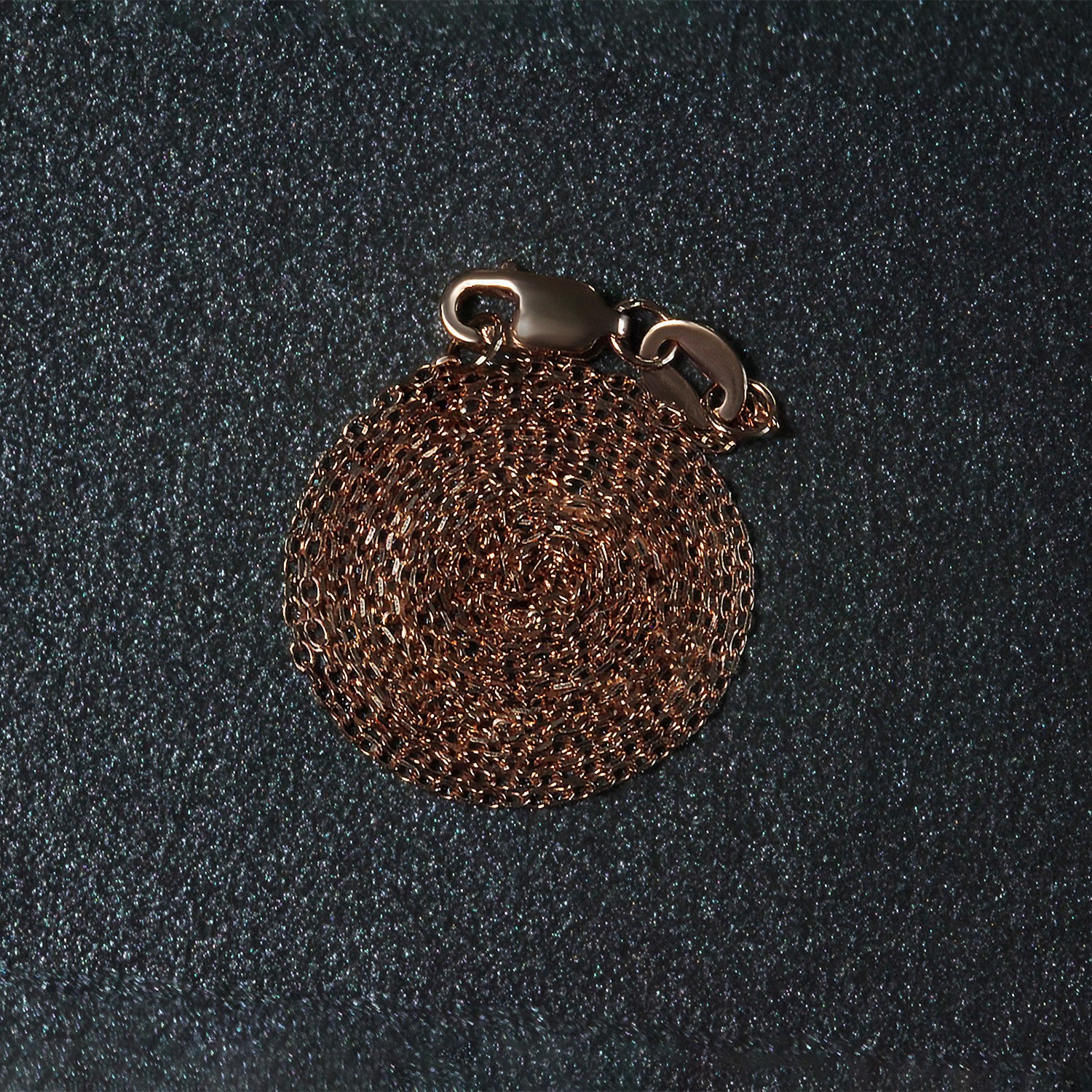 Diamond Cut Cable Link Chain in Rose Gold (0.87 mm) - Image 5