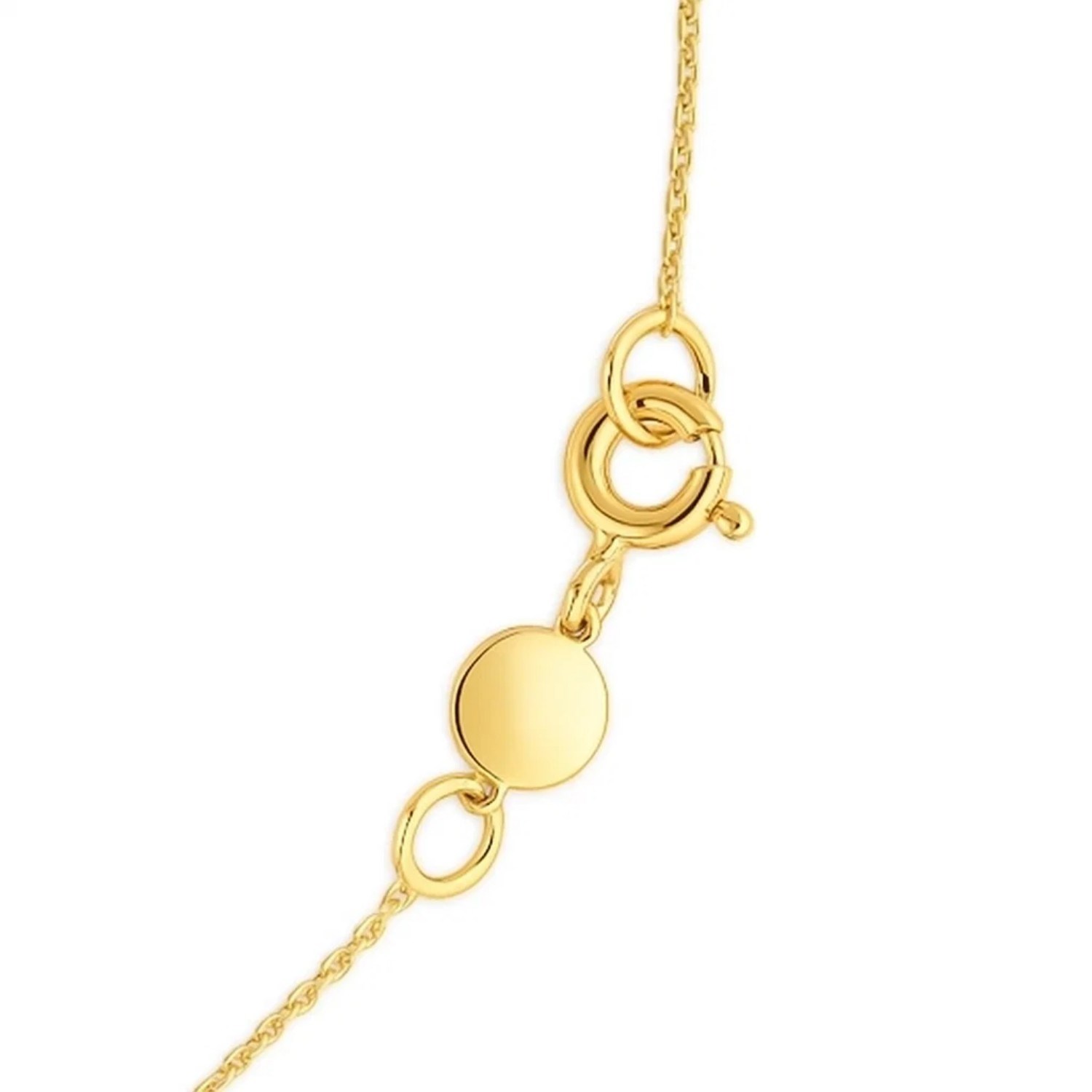 14K Yellow Gold Sagittarius Necklace - Image 3
