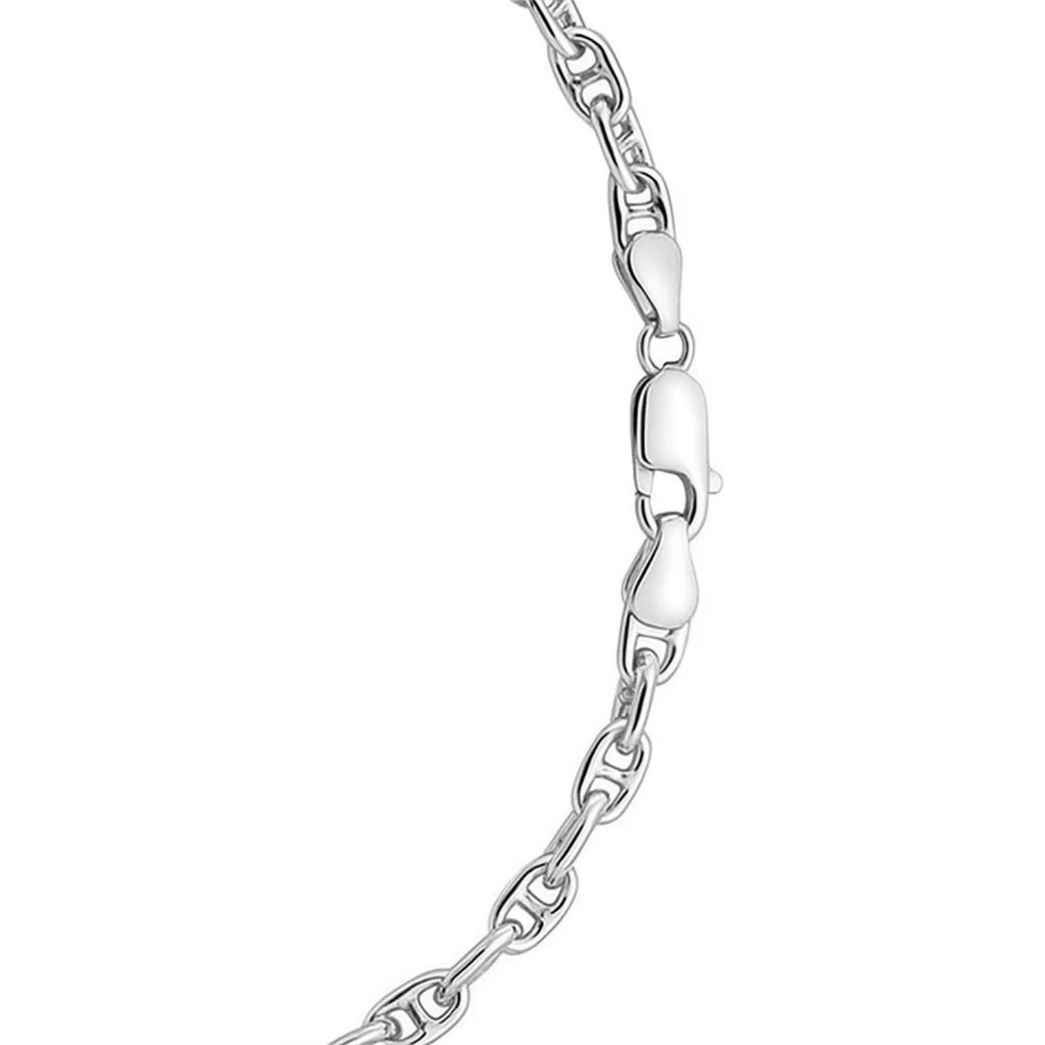 Sterling Silver Anchor Chain Necklace (5.50 mm) - Image 3