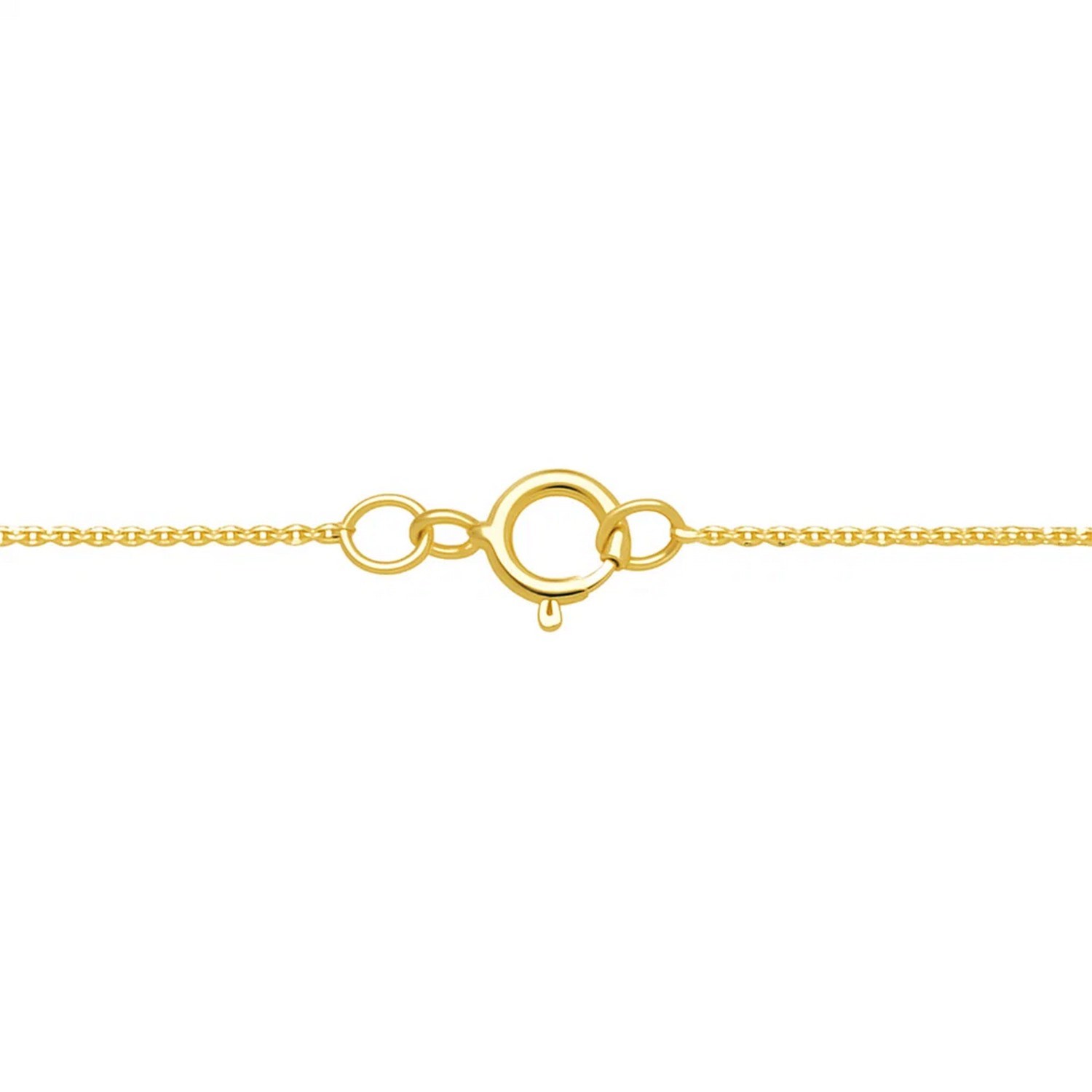 Crab Necklace in 10K Two Tone Yellow Gold - Image 4