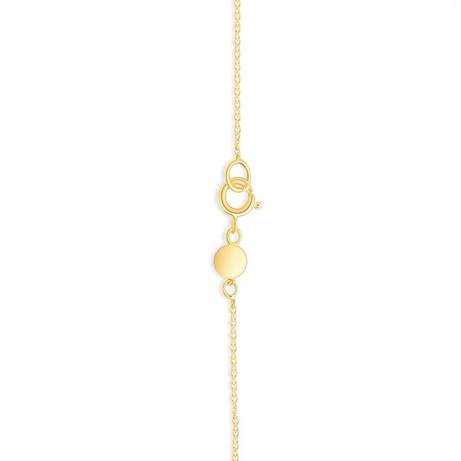 14K Yellow Gold Aries Necklace - Image 6