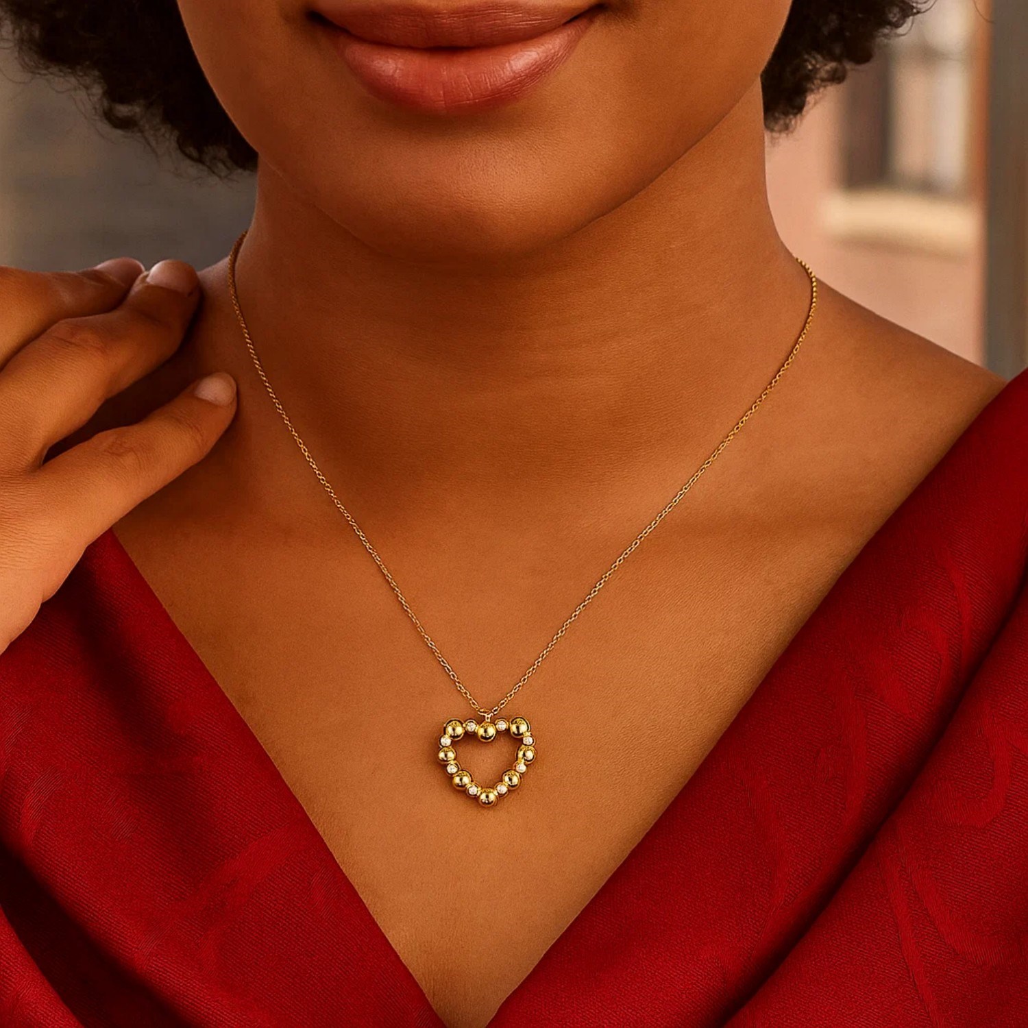 14K Yellow Gold Diamond Cut Cable Chain Necklace - Image 3